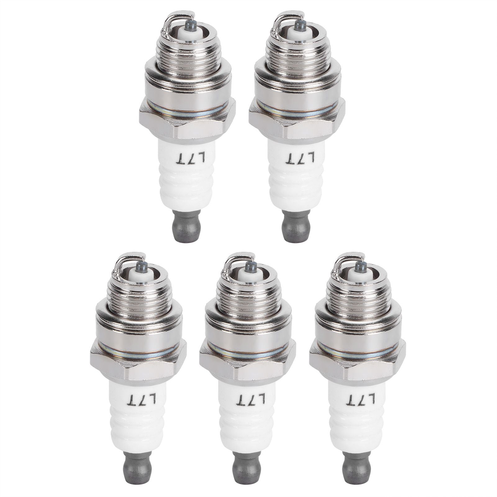 5Pcs L7T Ignition Plug Fit for BM6A BPMR7A RCJ6Y RCJ7Y WSR5F 33cc-49cc Trimmer Blower