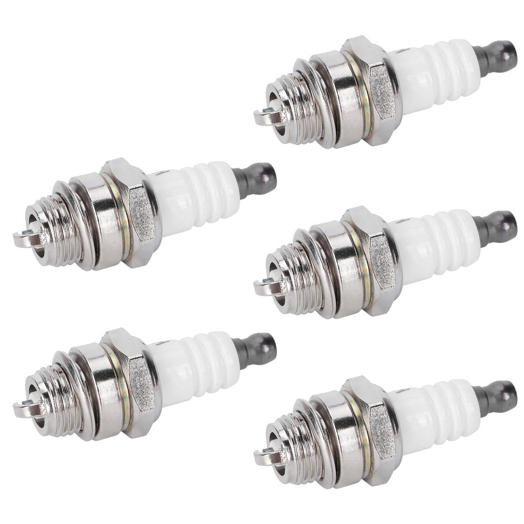 5Pcs L7T Ignition Plug Fit for BM6A BPMR7A RCJ6Y RCJ7Y WSR5F 33cc-49cc Trimmer Blower