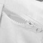 One Piece Beekeeping Suit with Veil Hood Children kids Beekeeping Protective Clothes(White M)