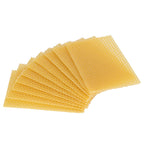 10Pcs Beekeeping Beeswax Foundation Beehive Wax Frame for Furniture Floor Polishing