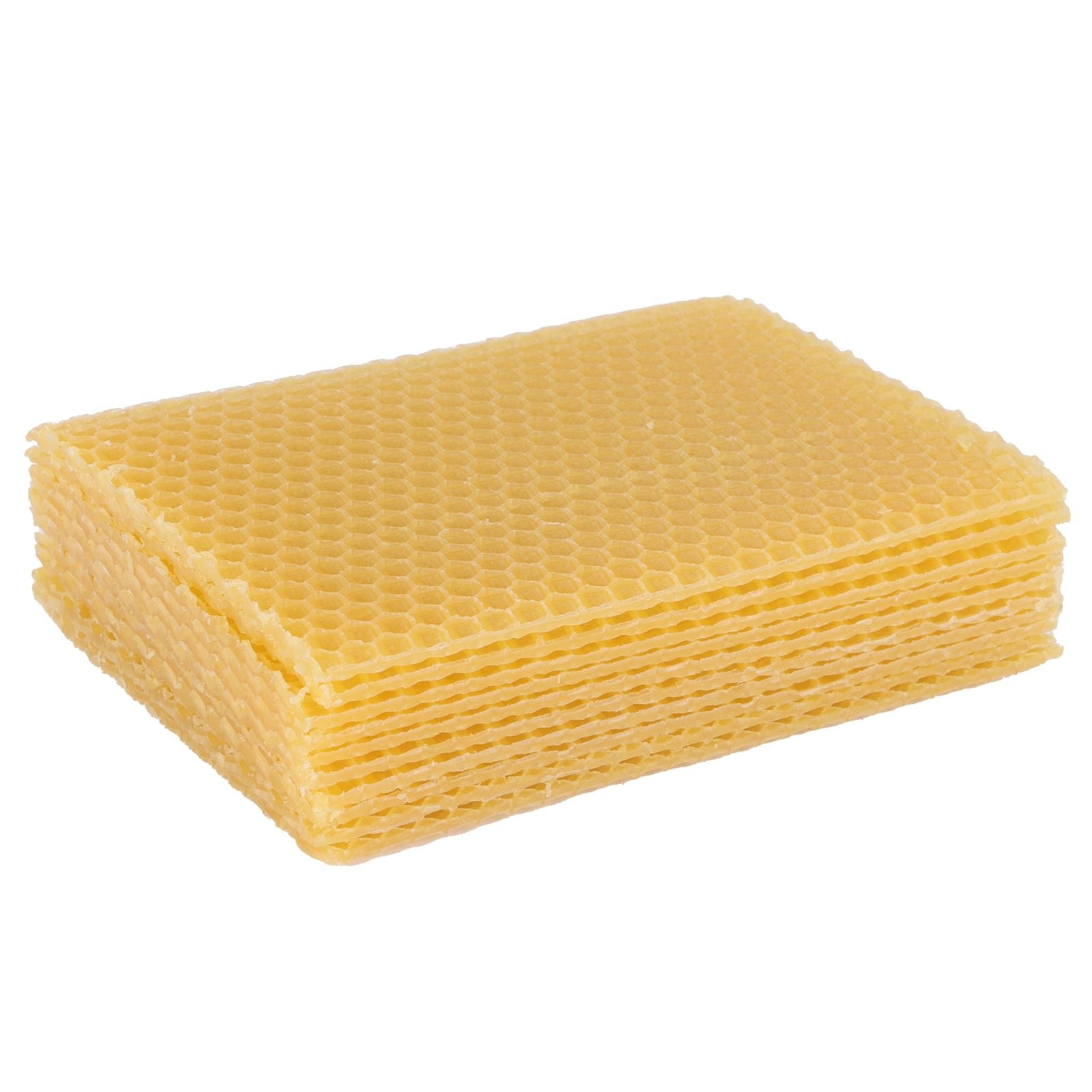 10Pcs Beekeeping Beeswax Foundation Beehive Wax Frame for Furniture Floor Polishing