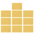 10Pcs Beekeeping Beeswax Foundation Beehive Wax Frame for Furniture Floor Polishing