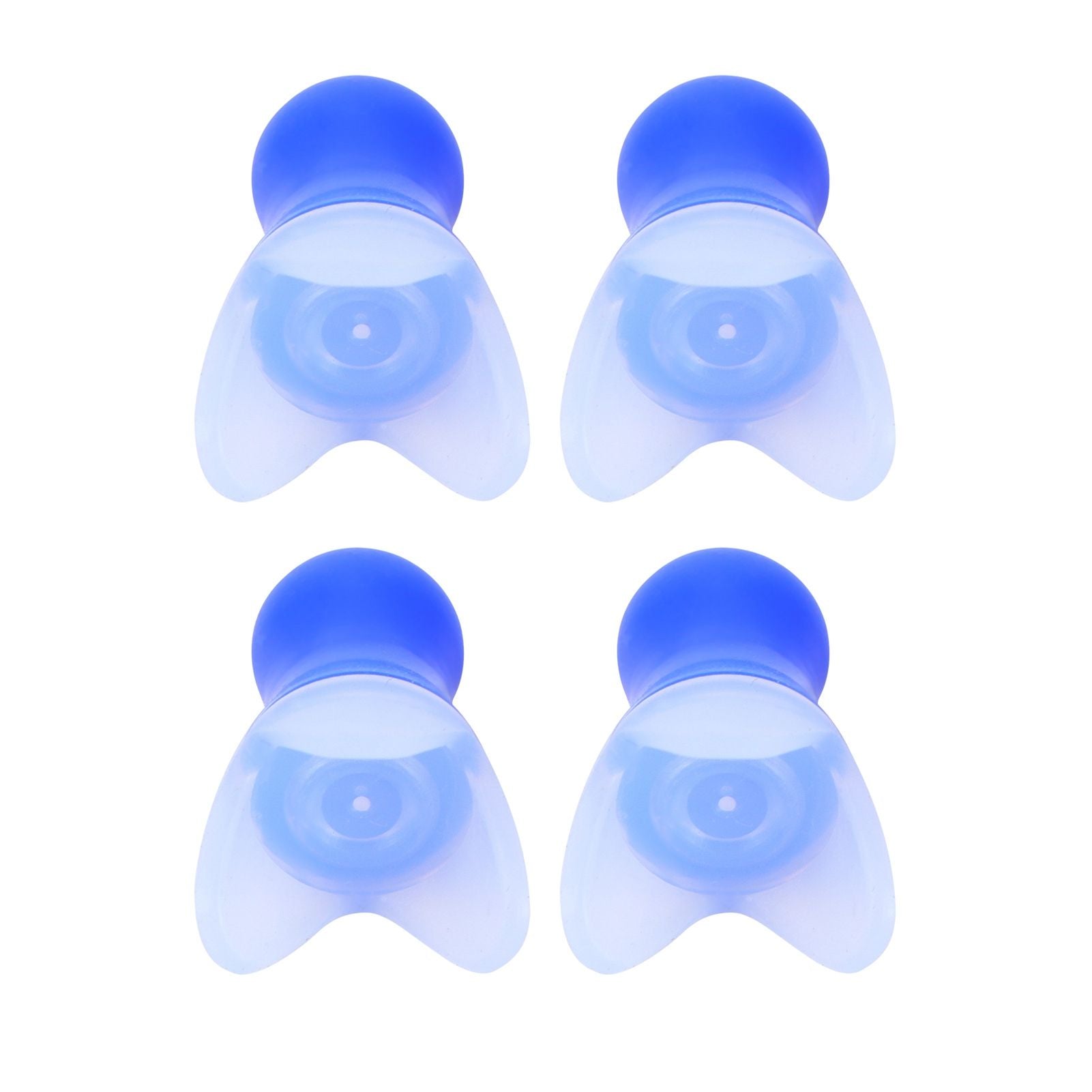 Waterproof Ear Plugs with Filter Noise Reduction Reusable Earplug Protector for SwimmingBlue Flying Earplug