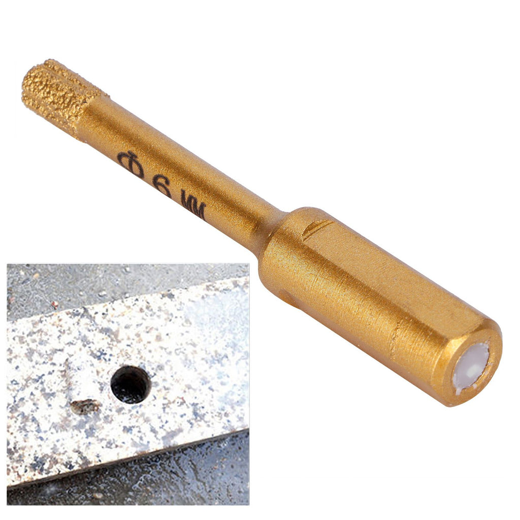Diamond Drill Bit Hole Saw for Glass Granite Porcelain Tile Ceramic Marble Stone Drilling6mm