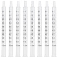 40Pcs Chicken Artificial Insemination Tool Injection Syringe Tube Poultry Farming Accessory