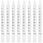 40Pcs Chicken Artificial Insemination Tool Injection Syringe Tube Poultry Farming Accessory
