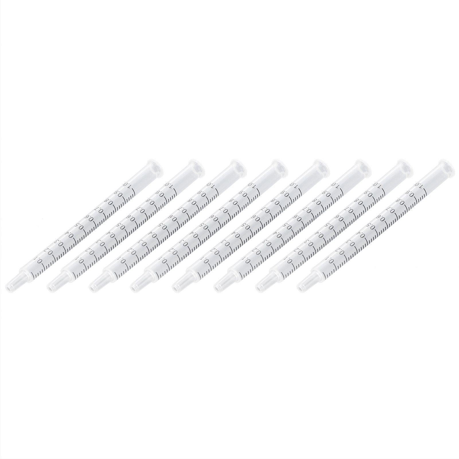 40Pcs Chicken Artificial Insemination Tool Injection Syringe Tube Poultry Farming Accessory
