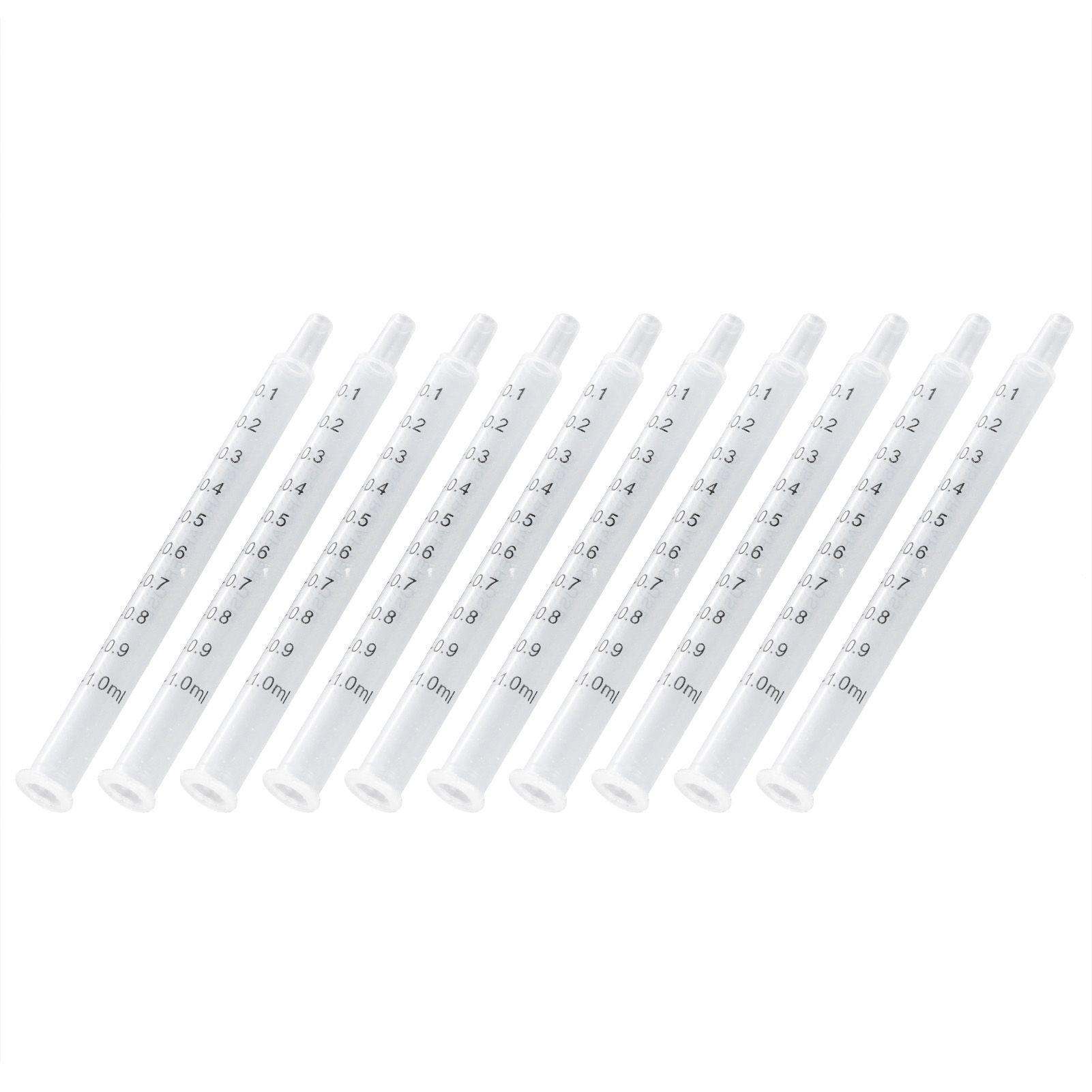 40Pcs Chicken Artificial Insemination Tool Injection Syringe Tube Poultry Farming Accessory