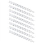 40Pcs Chicken Artificial Insemination Tool Injection Syringe Tube Poultry Farming Accessory