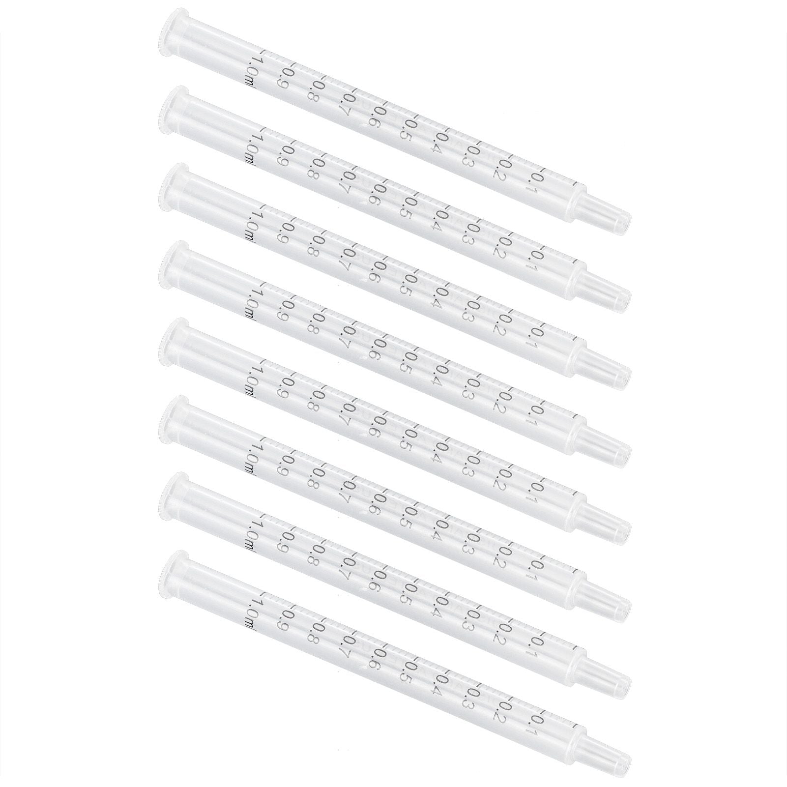 40Pcs Chicken Artificial Insemination Tool Injection Syringe Tube Poultry Farming Accessory
