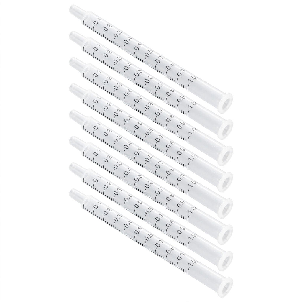 40Pcs Chicken Artificial Insemination Tool Injection Syringe Tube Poultry Farming Accessory