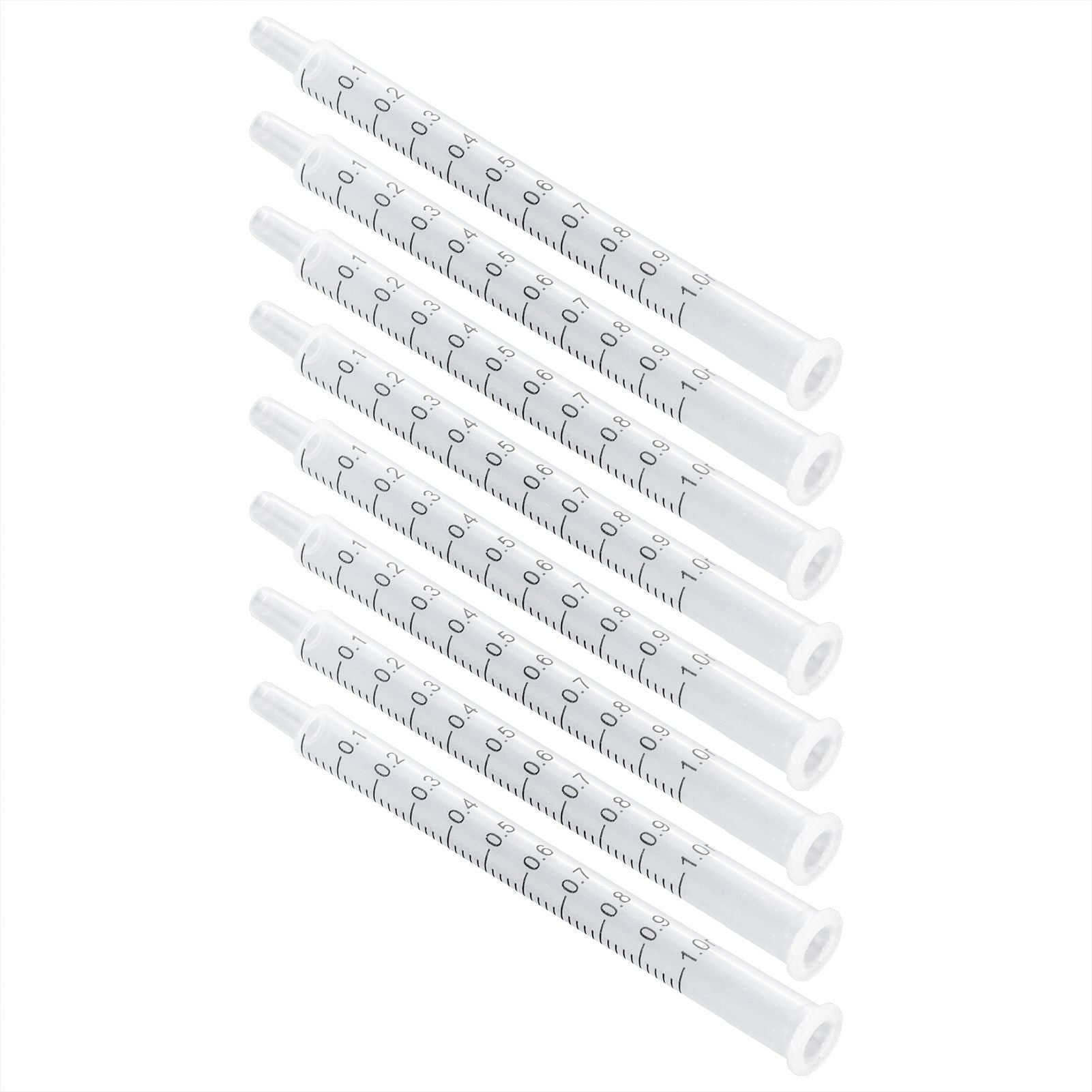 40Pcs Chicken Artificial Insemination Tool Injection Syringe Tube Poultry Farming Accessory