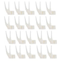 20Pcs Plastic Bird Fruit Fork Lightweight Pet Parrots Toy Bird Supplies Convenient Feeder