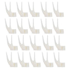20Pcs Plastic Bird Fruit Fork Lightweight Pet Parrots Toy Bird Supplies Convenient Feeder
