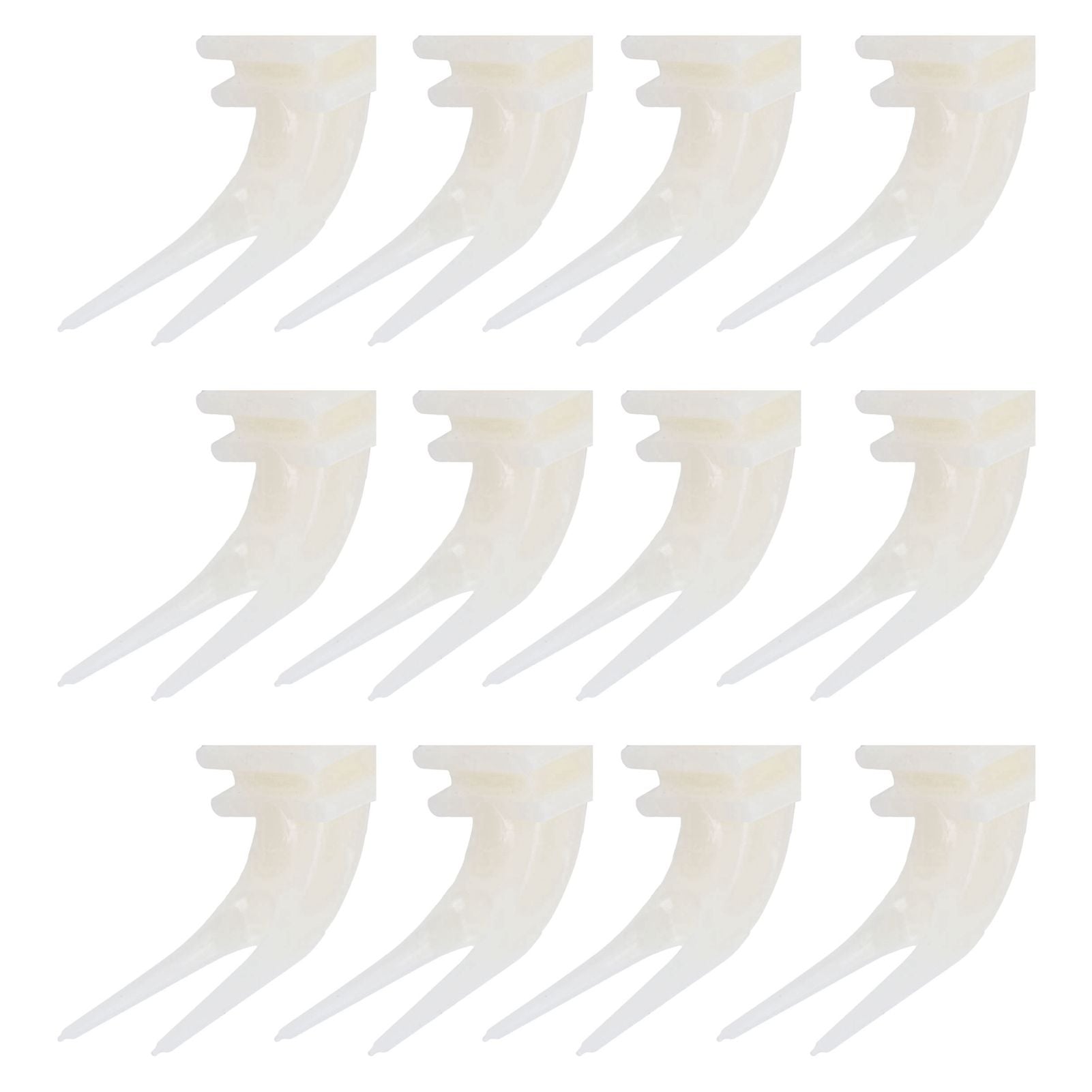 20Pcs Plastic Bird Fruit Fork Lightweight Pet Parrots Toy Bird Supplies Convenient Feeder