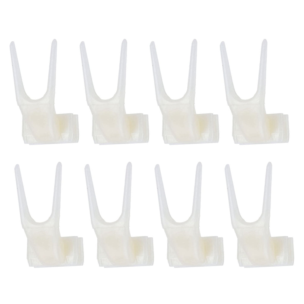 20Pcs Plastic Bird Fruit Fork Lightweight Pet Parrots Toy Bird Supplies Convenient Feeder