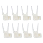 20Pcs Plastic Bird Fruit Fork Lightweight Pet Parrots Toy Bird Supplies Convenient Feeder