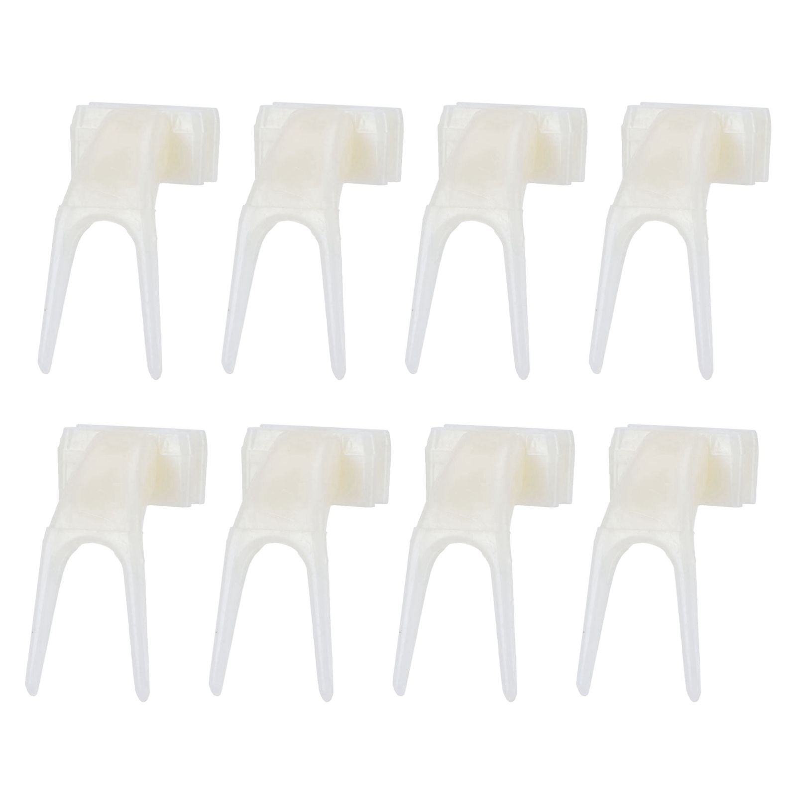20Pcs Plastic Bird Fruit Fork Lightweight Pet Parrots Toy Bird Supplies Convenient Feeder