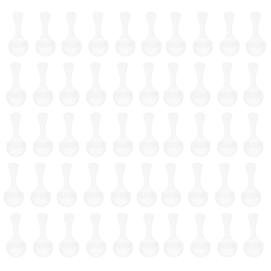50PCS 5 ml Plastic Measuring Spoon Medicine Powder Fertilizer Scoop Gardening Supplies