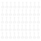 50PCS 5 ml Plastic Measuring Spoon Medicine Powder Fertilizer Scoop Gardening Supplies
