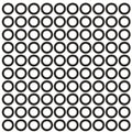 100PCS Pig Drinker Accessories Plastic Rings Drinker Installation Washer for Poultry Feeding
