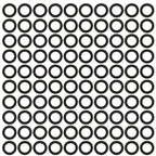100PCS Pig Drinker Accessories Plastic Rings Drinker Installation Washer for Poultry Feeding
