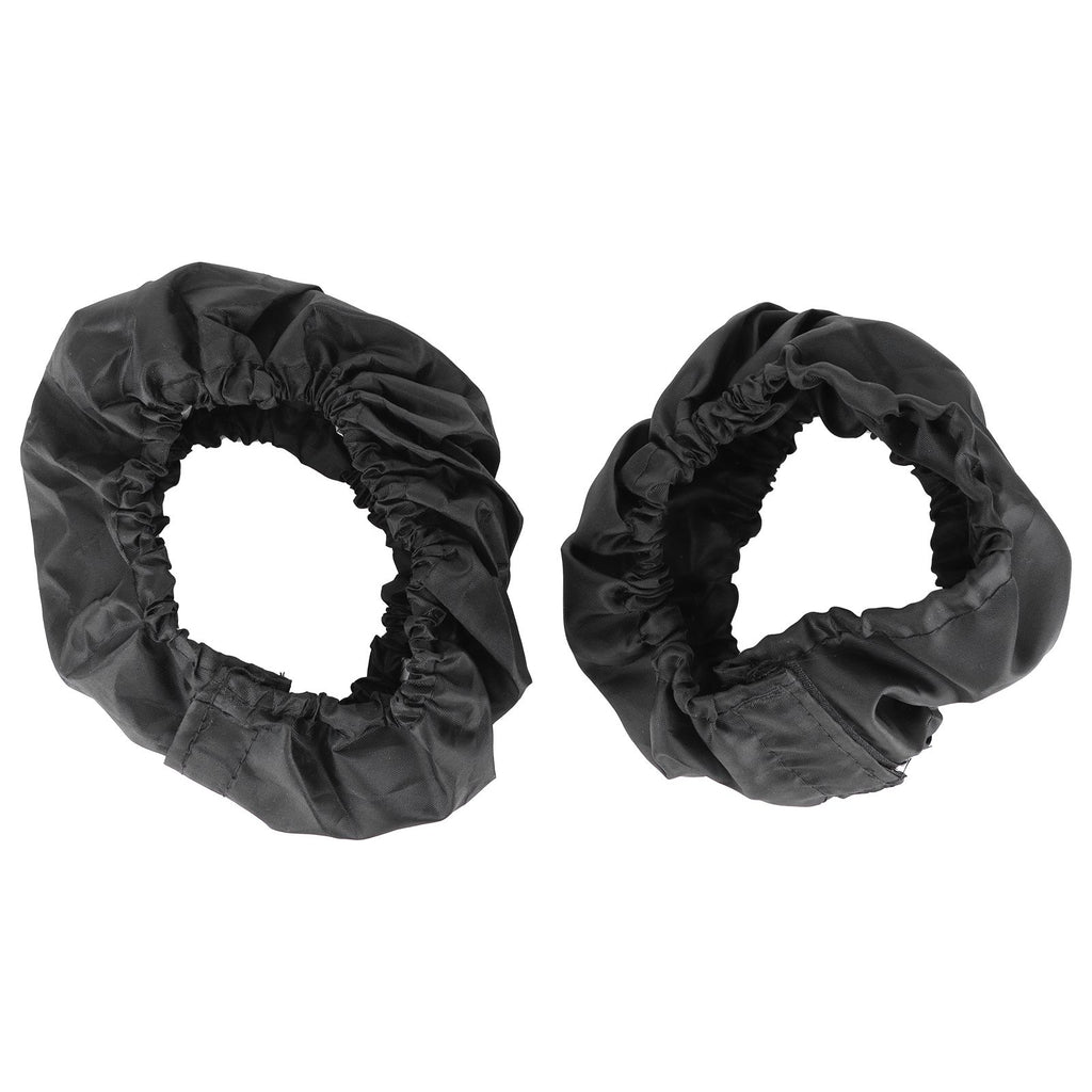 2Pcs Stroller Wheel Cover Oxford Cloth Dustproof Infant Pushchair Tire Protector(Pour une grande roue de 18 à 25 cm de diamètre )
