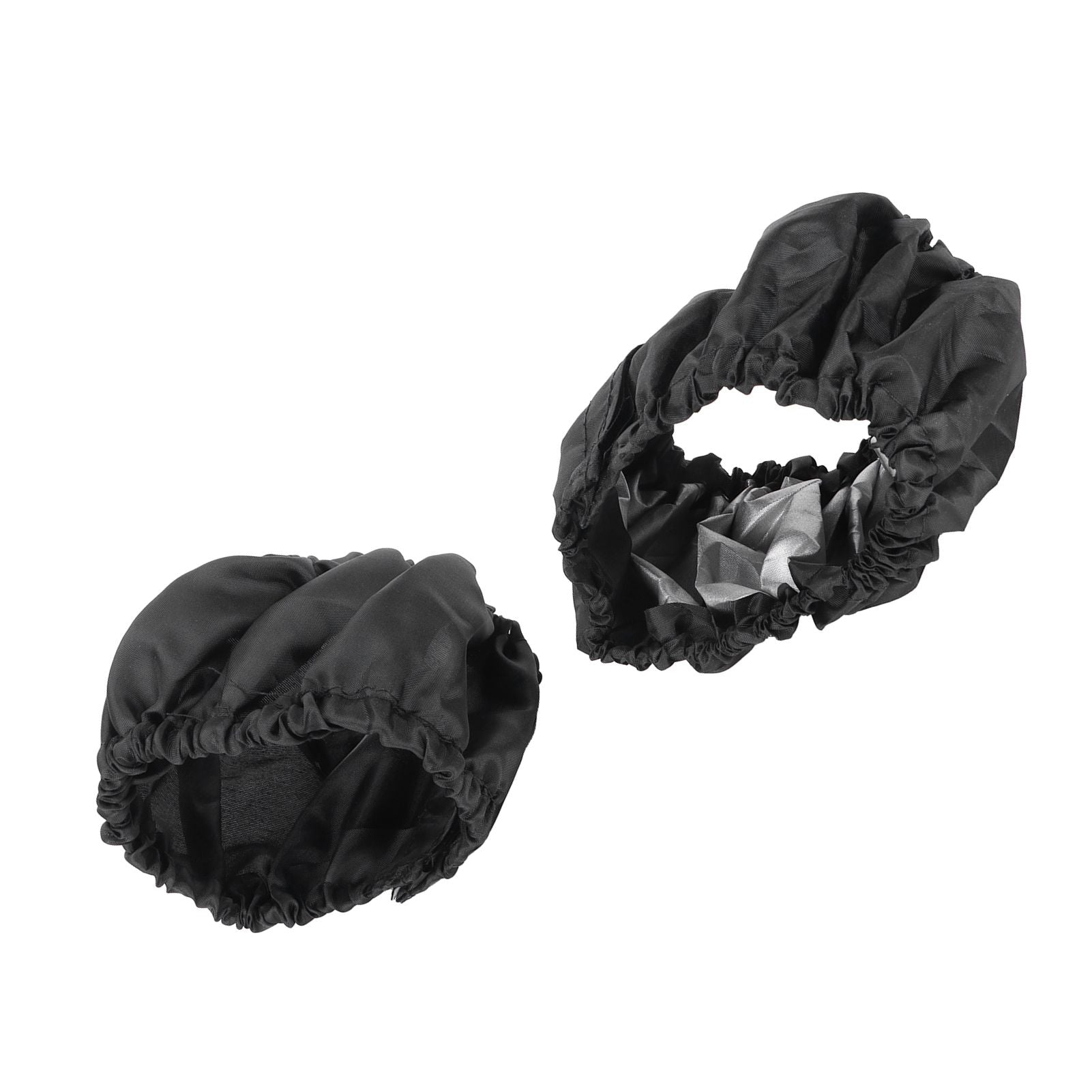 2Pcs Stroller Wheel Cover Oxford Cloth Dustproof Infant Pushchair Tire Protector(Pour une grande roue de 18 à 25 cm de diamètre )