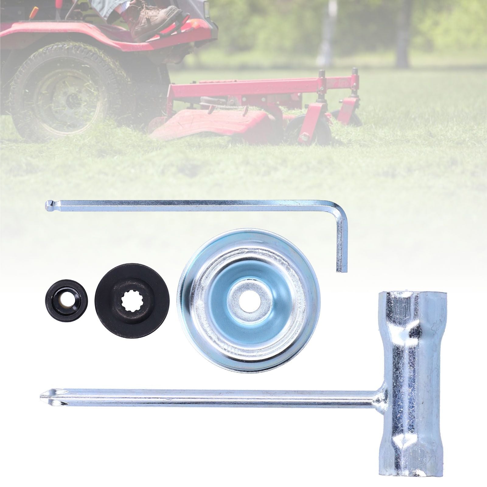 Blade Adapter Attachment Thrust Washer Wrench Kit Fit for STIHL FS120 200 250 Lawn Mower