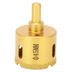 45mm Brazed Diamond Drill Bit Marble Glass Ceramic Tile Hole Saw for Hand Electric Drill