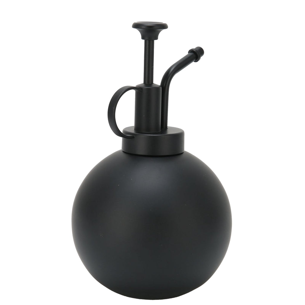 500ml Watering Pot Vintage Hand Press Spray Bottle Garden Balcony Accessory Black