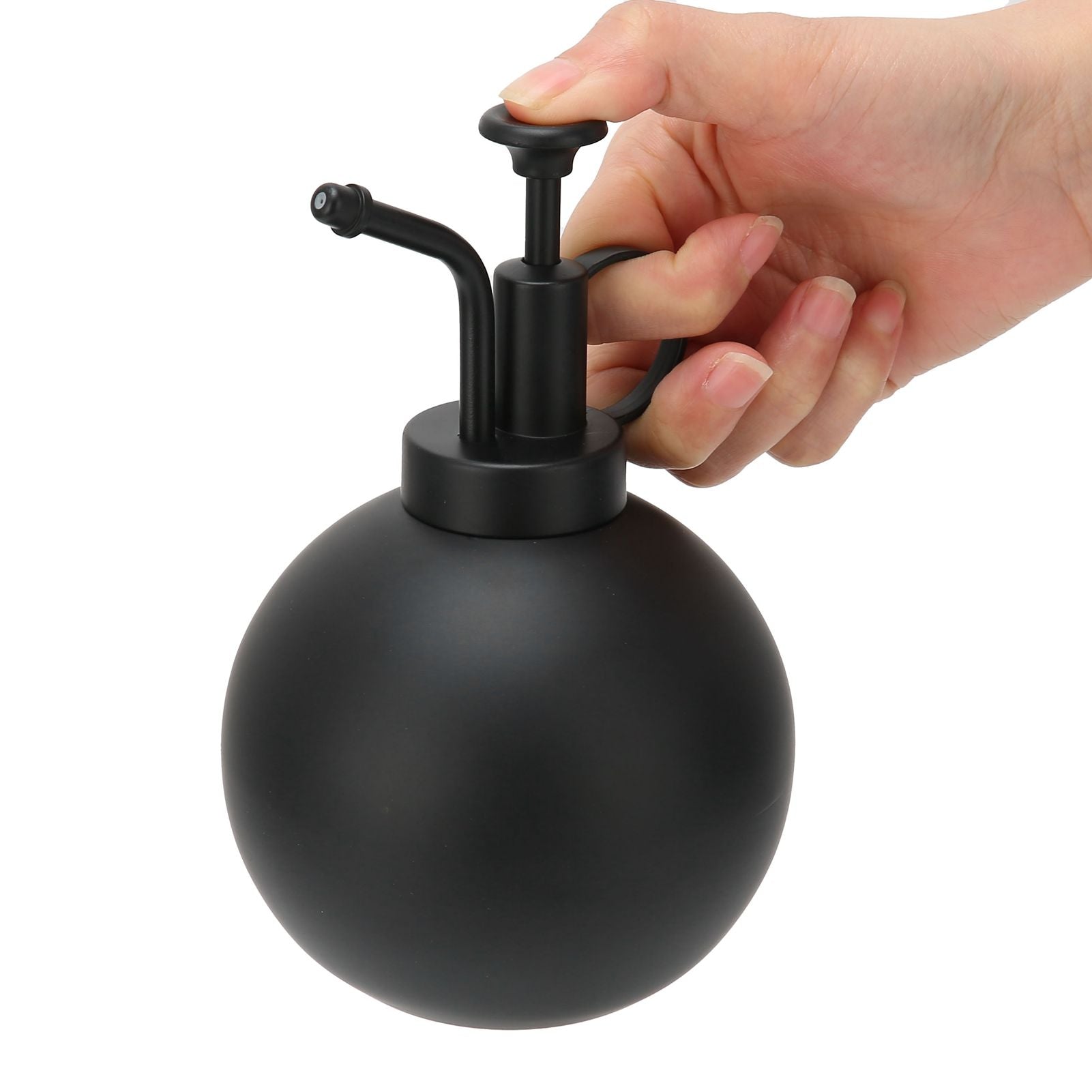 500ml Watering Pot Vintage Hand Press Spray Bottle Garden Balcony Accessory Black