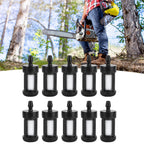 10Pcs Fuel Filter Fit for Stihl 0000‑350‑3502 FS38 FS46 FS55 FS55R FS55RC Chainsaw