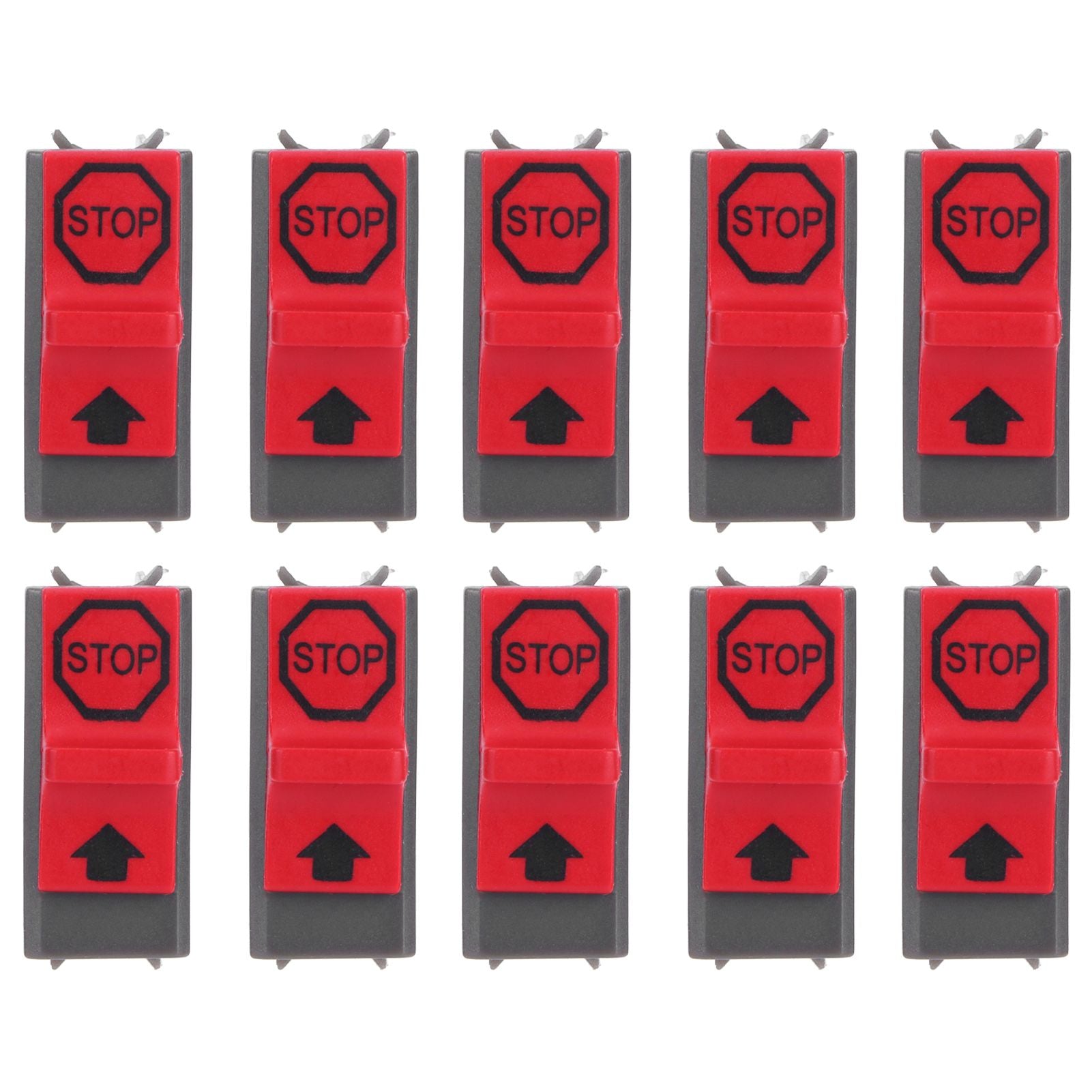 10Pcs On Off Stop Switch for Husqvarna 137 142 36 41 42 136 50 51 55 61 141 266 268 272 281 288