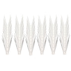 6Pcs Anti Bird Spike Stainless Steel Outdoor Birds Pigeons Repellent Tool Fence Wall Accessory