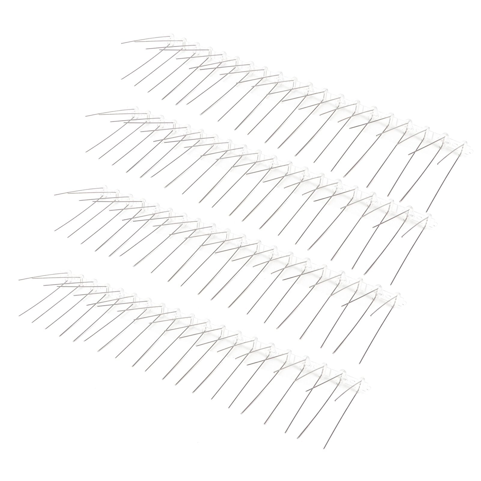 6Pcs Anti Bird Spike Stainless Steel Outdoor Birds Pigeons Repellent Tool Fence Wall Accessory