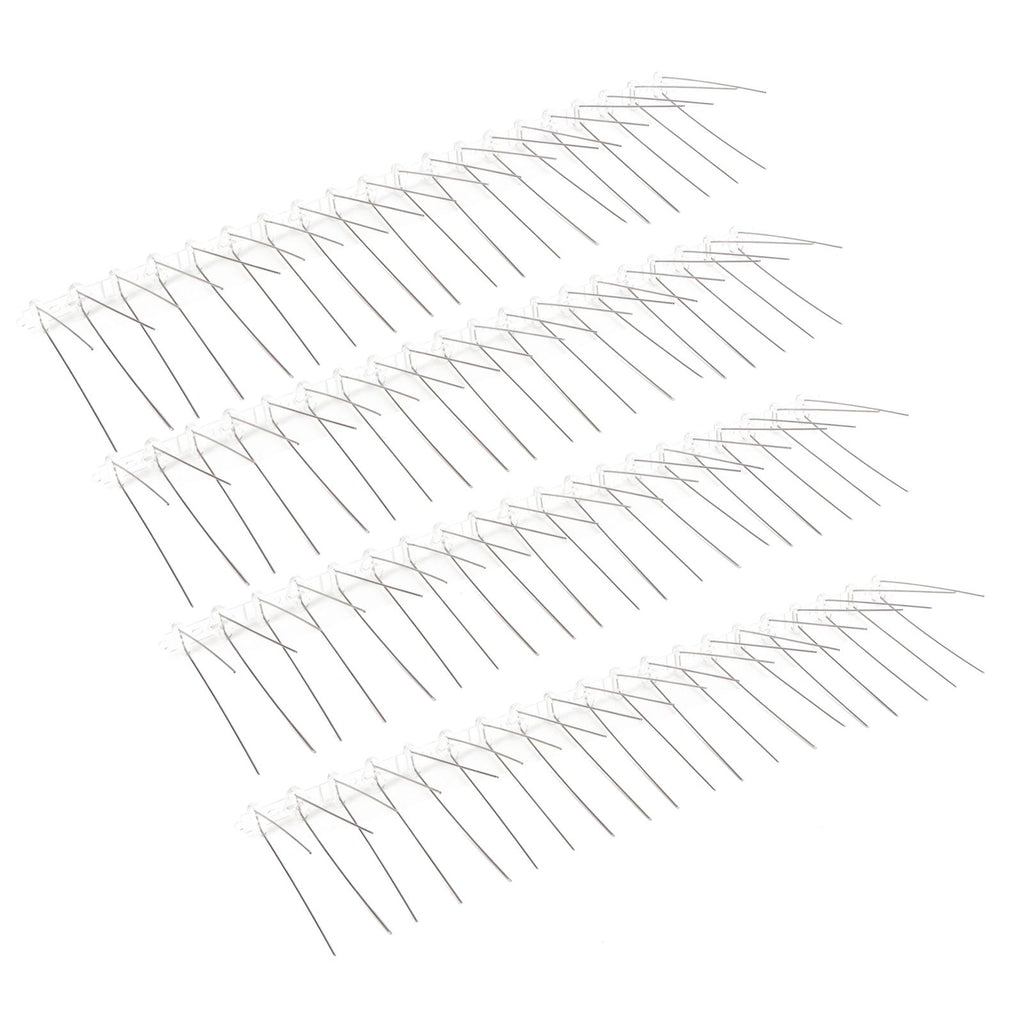 6Pcs Anti Bird Spike Stainless Steel Outdoor Birds Pigeons Repellent Tool Fence Wall Accessory