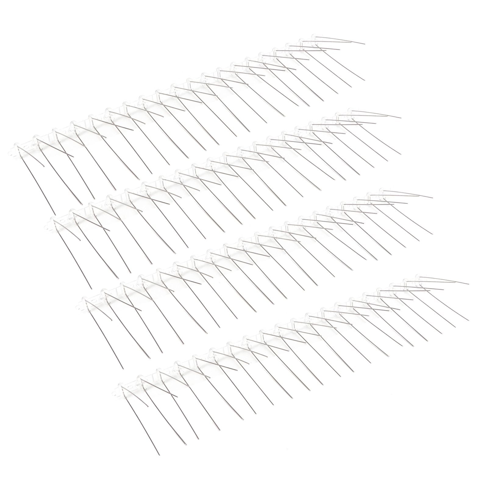 6Pcs Anti Bird Spike Stainless Steel Outdoor Birds Pigeons Repellent Tool Fence Wall Accessory
