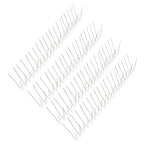 6Pcs Anti Bird Spike Stainless Steel Outdoor Birds Pigeons Repellent Tool Fence Wall Accessory