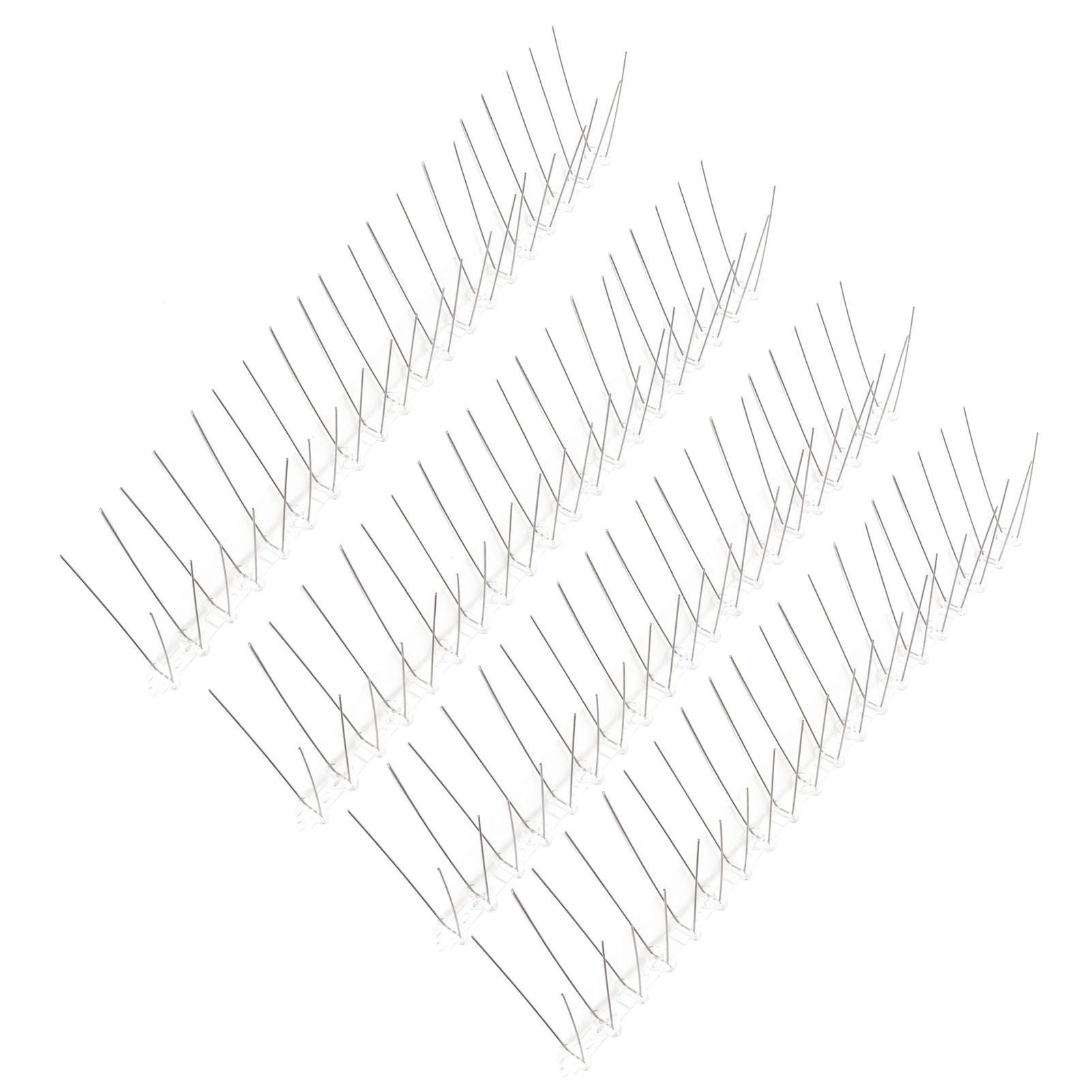 6Pcs Anti Bird Spike Stainless Steel Outdoor Birds Pigeons Repellent Tool Fence Wall Accessory