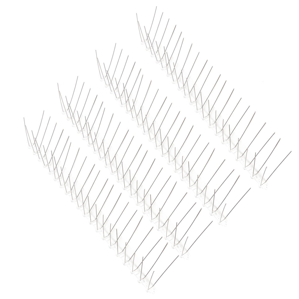 6Pcs Anti Bird Spike Stainless Steel Outdoor Birds Pigeons Repellent Tool Fence Wall Accessory