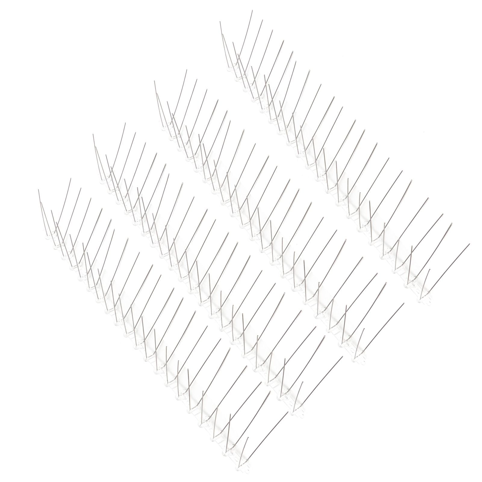6Pcs Anti Bird Spike Stainless Steel Outdoor Birds Pigeons Repellent Tool Fence Wall Accessory