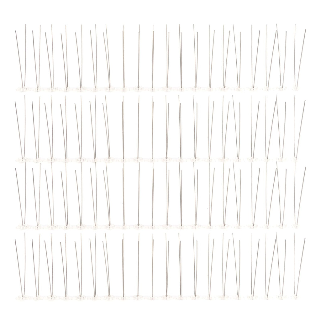 6Pcs Anti Bird Spike Stainless Steel Outdoor Birds Pigeons Repellent Tool Fence Wall Accessory