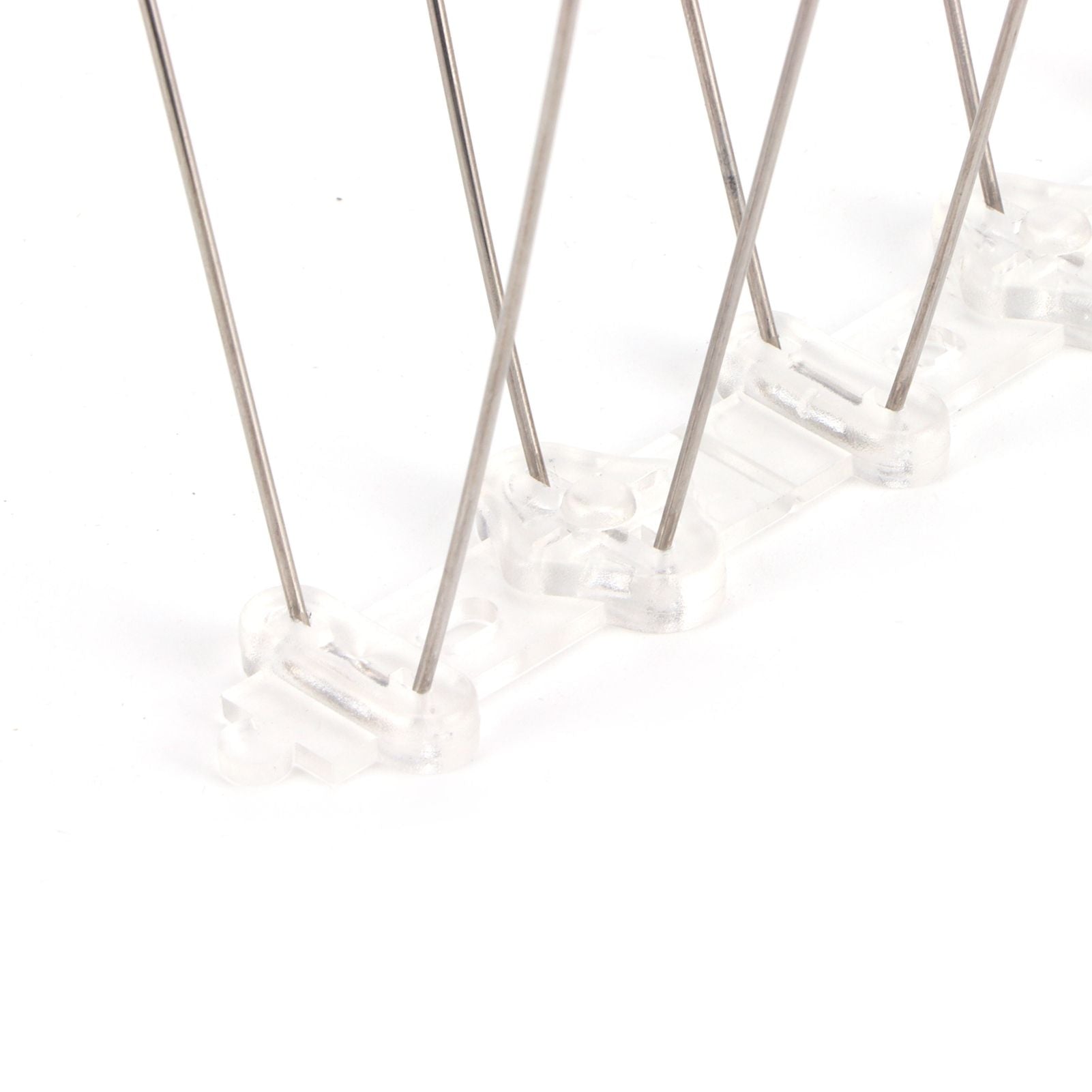 6Pcs Anti Bird Spike Stainless Steel Outdoor Birds Pigeons Repellent Tool Fence Wall Accessory
