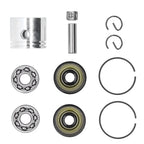 41.1mm Piston Kit Crank Bearing Fit for Poulan 220 221 260 1950 2150 2250 2450 2550