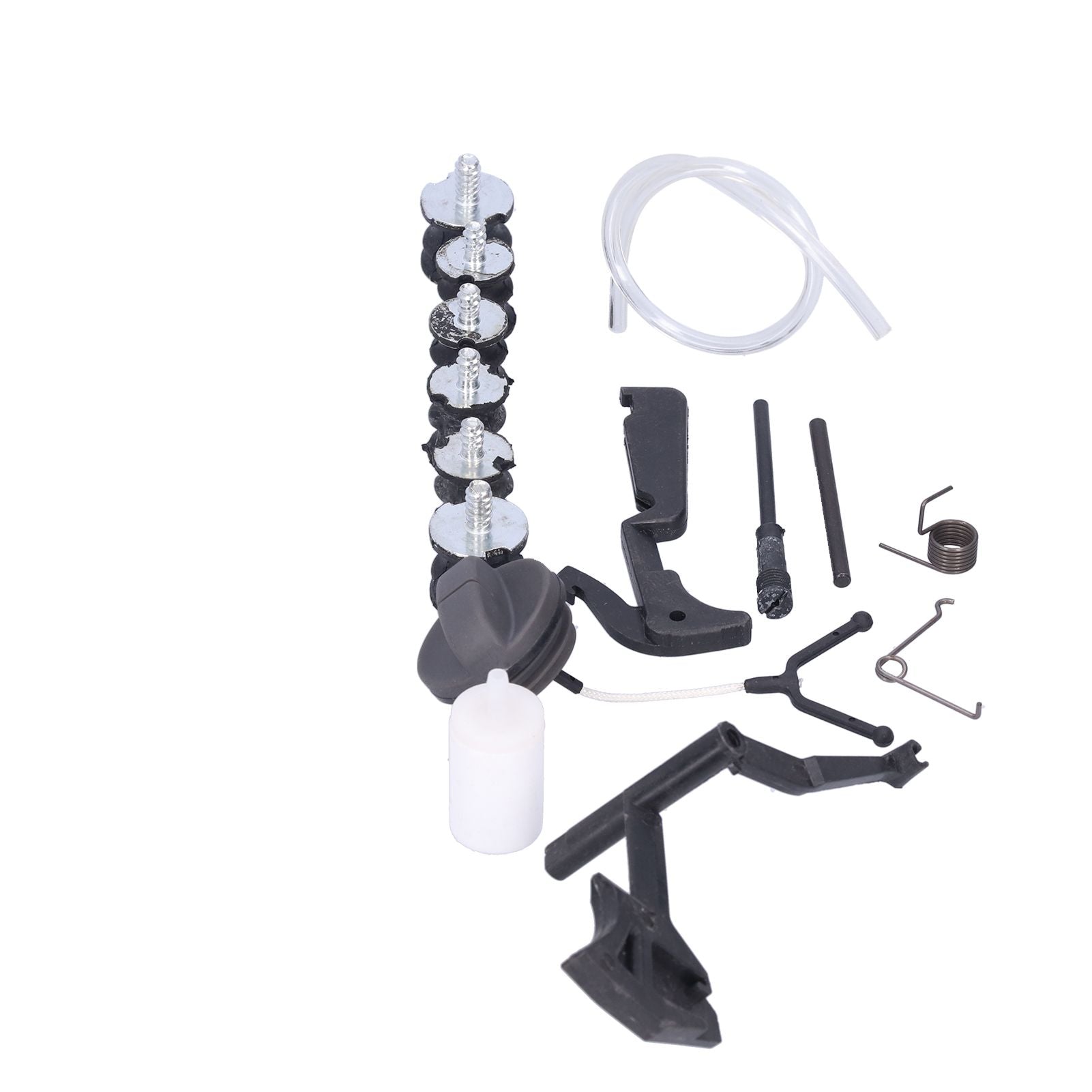 Throttle Trigger Catch Spring Pin Fuel Tank Vent Cap Kit Fit for Husqvarna 268 61 66 266 272