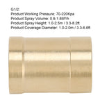 Female Thread Brass Spray Nozzle Cooling Spray Head Automatic Irrigation Sprinkler HeadG1/2 20mm