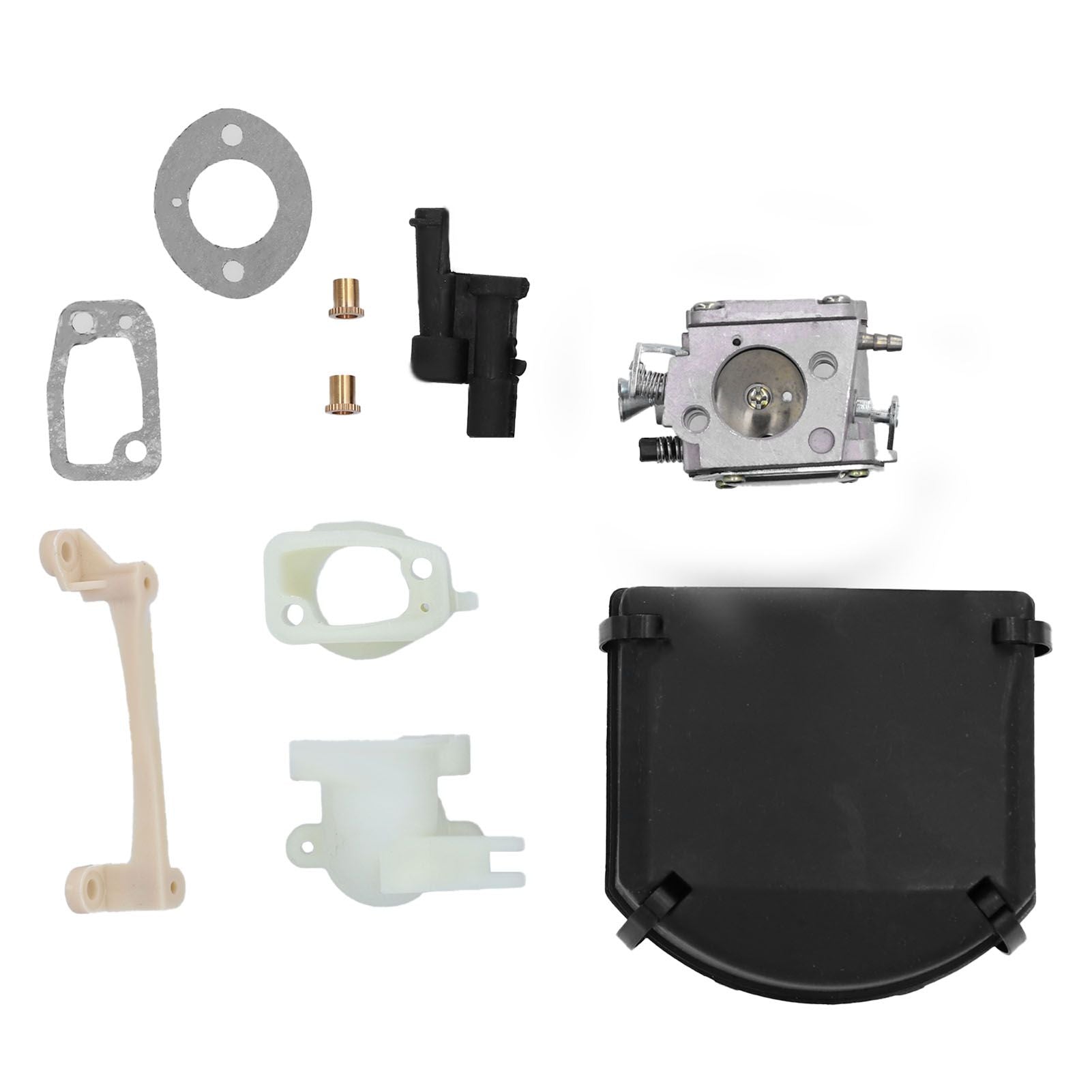 Carburetor Intake with Air Filter Cover Assembly Fit for Husqvarna 268 272 272XP Chainsaw