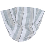 Water Resistant Chair Cover Indoor Outdoor Garden Patio Furniture Dust Cover ProtectorStripe 68.5x73.5x51x89cm