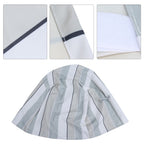Water Resistant Chair Cover Indoor Outdoor Garden Patio Furniture Dust Cover ProtectorStripe 85x94x68.5x91.5cm